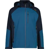 CMP - Jacket Zip Hood Ripstop - Regenjacke Gr 52 blau