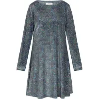 Usha Kleid Frauen blau mehrfarbig