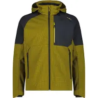 CMP Man Soft Jacket Zip - Gold Green