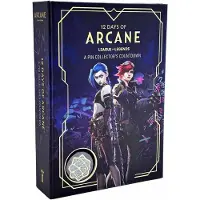 Sonstige Verlage Arcane Adventskalender mit 12-Tage-Countdown und Ansteckpins ikonischer Charaktere