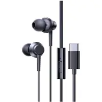 Baseus ENCOK CZ11 WİRED EARPHONES CLUSTER BLACK, Kabelgebunden, Anrufe/Musik/Sport/Alltag, Kopfhörer, Schwarz