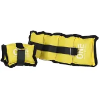One Fitness Ww01 Yellow Gewichtsmanschetten 2 X 0,7 Kg