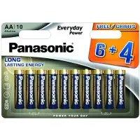 Panasonic Batteries Everyday Power battery LR6EPS/10BW (6+4)