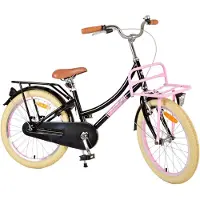 Volare Excellent Kinderfahrrad - Mädchen - 20 Zoll - Schwarz