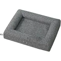 Dear Darling DD-01 Orthopädisches Luxus Hundebett / Katzenbett - Gr. L - Farbe Anthrazit - gelenkschonend mit Memory Schaum, waschbarem Sommer-und Winterbezug und grabverhalten-fördernder Matratze
