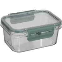 5 Five Luftdichte Vorratsdose 350 ml mit Datumsanzeige, Marke Five - Transparent - Luftdicht | Mit Deckel | Stapelbar | BPA-frei