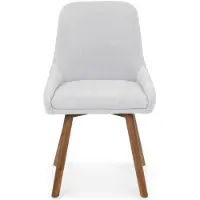 Idimex Esszimmerstühle PIPPA 2er Set, Grau - Moderne Polsterstühle für Esszimmer und Küche, Bequeme Sitz- und Rückenpolsterung, Stühle mit stabilen Buchenholzbeinen [max. Belastbarkeit 120 kg]