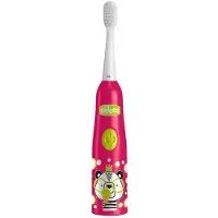 Chicco Elektrische Kinderzahnbürste für Kinder ab 3 Jahren, Panda-Design, 1 Stück