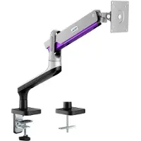 Ergo Monitorhalterung, Premium Gasfeder, Doppelarm 17"-32" 9kg, ER-436