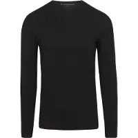 Garage Basic Longsleeve T-Shirt Stretch Schwarz