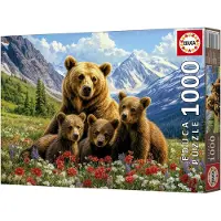 Educa Grizzlybären in Kanada 1000 Teile Puzzle -20553