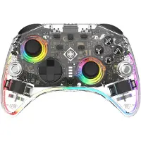 Deltaco Controller 2 C Taste RGB Wireless transparent Switch