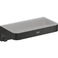 GROHE Start Cube QuickFix Duschkorb, kleben oder bohren, mattschwarz