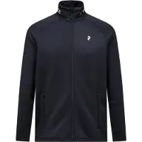 Peak Performance Sweatjacke Rider Essentials Midlayer Zip Jacket Herren Black Black-XL