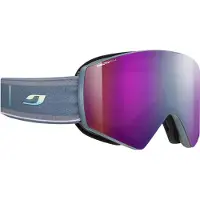 Julbo - Photochromatische / Selbsttönende Skibrille - Razor Edge Reactiv 0-4 HC Dark Blue/Grey - Blau