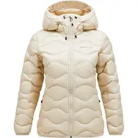 Peak Performance Jacke Helium Down Hood Jacket Damen Sand Fog-L
