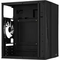Aerocool CS107V2 Computer-Gehäuse Mini Tower Schwarz