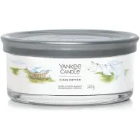 Yankee candle Glaskerze Clean Baumwolle Signature (saubere Baumwolle) – 340,0 g