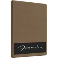 Dommelin Topper Spannbettlaken 5-9 cm Cappuccino (Satin 300TC)-200 x 210 cm