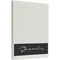 Dommelin Topper Spannbettlaken 5-9 cm Perle (Perkal 400TC)-100 x 210 cm