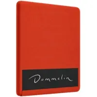 Dommelin Spannbettlaken Terrakotta (Satin 300TC)-100 x 210 cm
