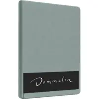 Dommelin Topper Spannbettlaken 5-9 cm Fichtengrün (Satin 300TC)-180 x 210 cm