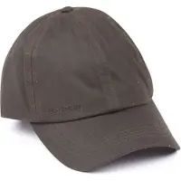 Barbour Wachs Kappe Olivgrün