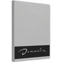 Dommelin Topper Spannbettlaken 10-14 cm Silber (Perkal 200TC)-200 x 200 cm