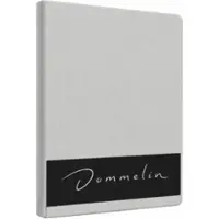 Dommelin Topper Spannbettlaken 5-9 cm Silber (Perkal 200TC)-160 x 200 cm