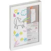 Walther design MB130W Artist Explorer 24X29,7cm weiss mit Kunstglas