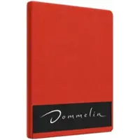 Dommelin Topper Spannbettlaken 10-14 cm Terrakotta (Perkal 200TC)-180 x 200 cm