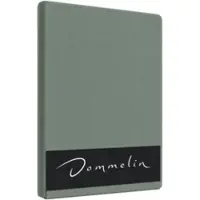 Dommelin Topper Spannbettlaken 10-14 cm Fichtengrün (Perkal 200TC)-200 x 220 cm