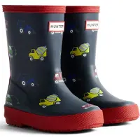 Hunter Gummistiefel - Kids First - Navy/Militärrot - - 24 - Gummistiefel