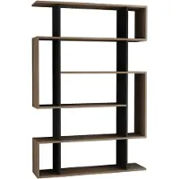 Norda Design | Bücherregal Ilyes Naturel MDF 110x161x25.5 cm | NADUVI