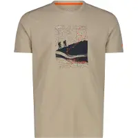 CMP Piqué Shirt mit Adventure Druck