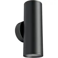 Maytoni Moderne Wandleuchte Focus S Aluminium Schwarz 2 Lichter Gu10 10W