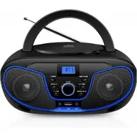 Aiwa Dw3012 Cd-radio Schwarz One Size / EU Plug 220V Schwarz One Size