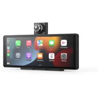 Navitel DS1020 DVR 10,26" Multimedia Display | Apple CarPlay & Android Auto | 2K Front- & Full HD Rückkamera Dashcam | WLAN Bluetooth G-Sensor