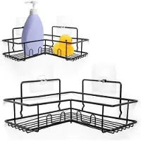 B2X corner shower basket black (569004)