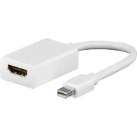 Logilink Goobay A 346 Mini DP HDMI White