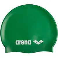 Arena Badekappe Classic Silicone Swim Cap Unisex Green