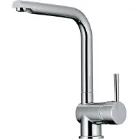NABER Niederdruck Einhebelmischer DRIVE 1 in Chrom mit Festauslauf / Armatur
