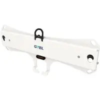 Magni G&BL TV Wandhalter Ultraslim Large Plate - Albatros Weiss, LCD TV bis 26", bis 25 kg Vesa 300x300