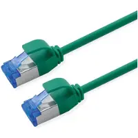Roline Patchkabel Cat.6A (Class EA) S/FTP (PiMF), LSOH, PoE, grün, 10 m