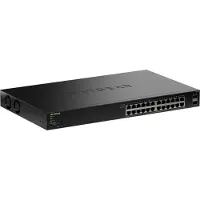 Netgear GS324TPv2, Managed, L2/L3, Gigabit Ethernet (10/100/1000), Power over Ethernet (PoE), Rack-Einbau, 1U