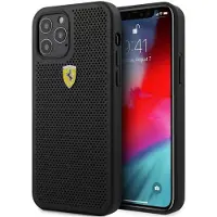 Ferrari Fespehcp12lbk Iphone 12 Pro Max 6.7 On Track Perforated Handyhülle