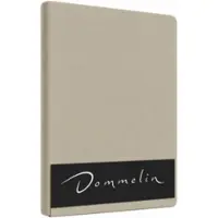 Dommelin Topper Spannbettlaken 10-14 cm Sesam (Satin 600TC)-120 x 200 cm