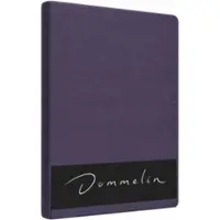 Dommelin Topper Spannbettlaken 5-9 cm Violett (Baumwolle 180TC)-160 x 200 cm