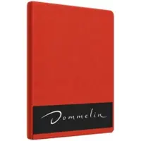 Dommelin Topper Spannbettlaken 10-14 cm Terrakotta (Satin 300TC)-120 x 200 cm