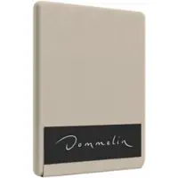 Dommelin Topper Spannbettlaken 5-9 cm Sesam (Perkal 400TC)-140 x 220 cm